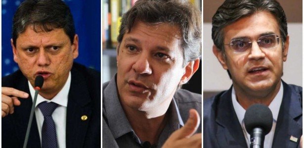 DATAFOLHA GOVERNO SP Saiba os percentuais de Fernando Haddad Tarcísio