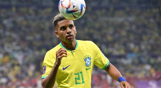 Craque do Real Madrid Rodrygo entra na torcida pela Seleção Brasileira