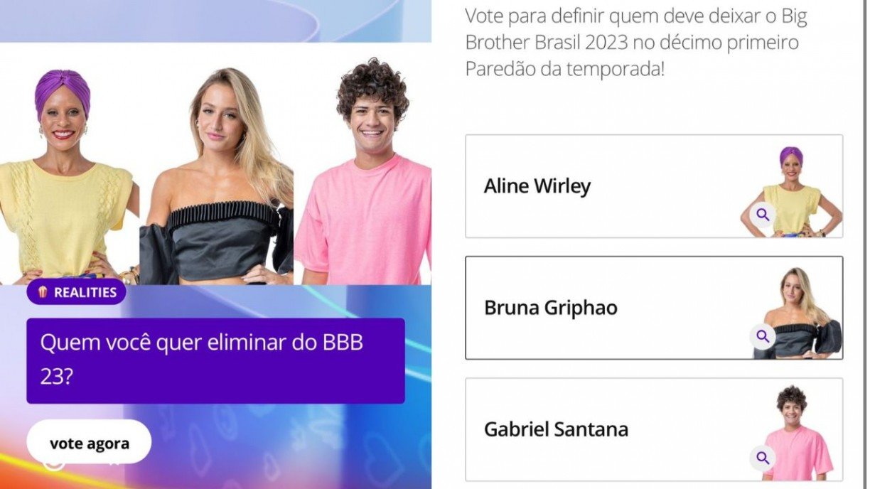 BBB 23 como está a votação do BBB 23 hoje AGORA Confira como votar