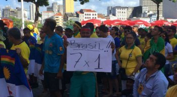 Torcida do Brasil comfiante