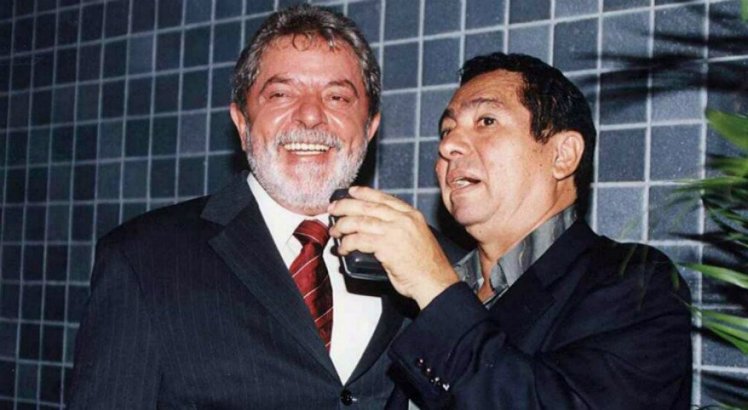 Geraldo Freire conversando com Lula durante o segundo mandato do ex-presidente