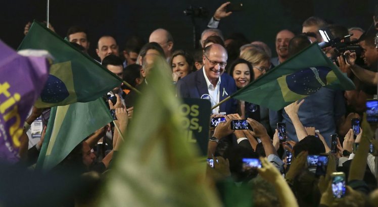 Geraldo Alckmin foi oficializado como candidato do PSDB em convenção 