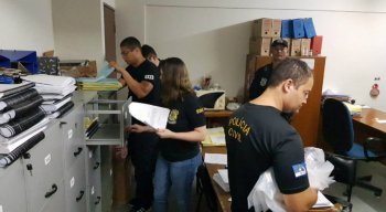 A Polícia Civil fez uma varredura na Câmara de Vereadores do Paulista