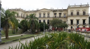 Museu Nacional foi destruído por um incêndio de grandes proporções
