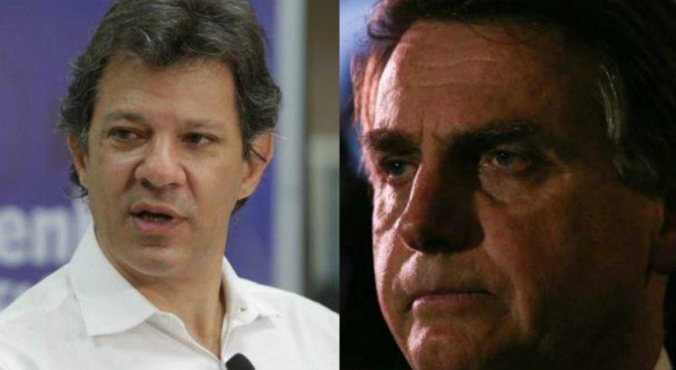 Ibope: Bolsonaro chega a 32% e Haddad vai a 23%