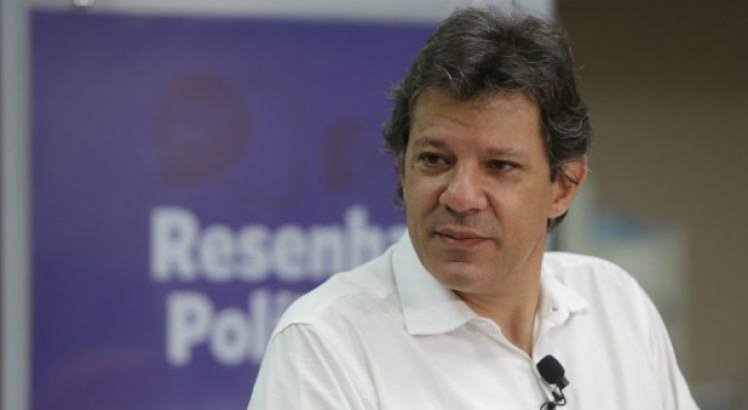 Haddad é o candidato a presidente pelo PT