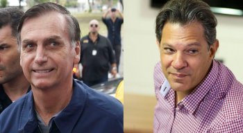 Bolsonaro e Haddad concorrem a Presidência da República no 2º Turno