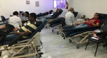 Doação de sangue no Hemope