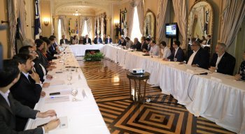 Encontro aconteceu no Palácio do Campo das Princesas