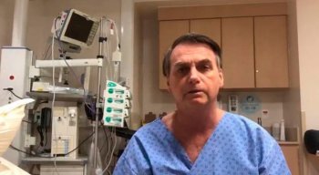 Bolsonaro também gravou um vídeo se solidarizando com as vítimas da tragédia em Brumadinho