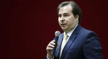 Rodrigo Maia fala aos deputados eleitos para a 56ª Legislatura