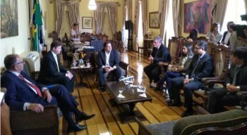 Encontro foi realizado no Palácio do Campo das Princesas