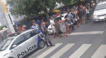 Acidente em frente ao Imip
