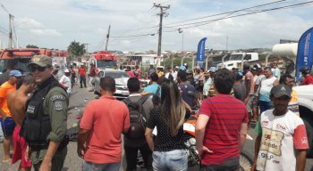 Acidente aconteceu em uma das principais vias de Vitória de Santo Antão