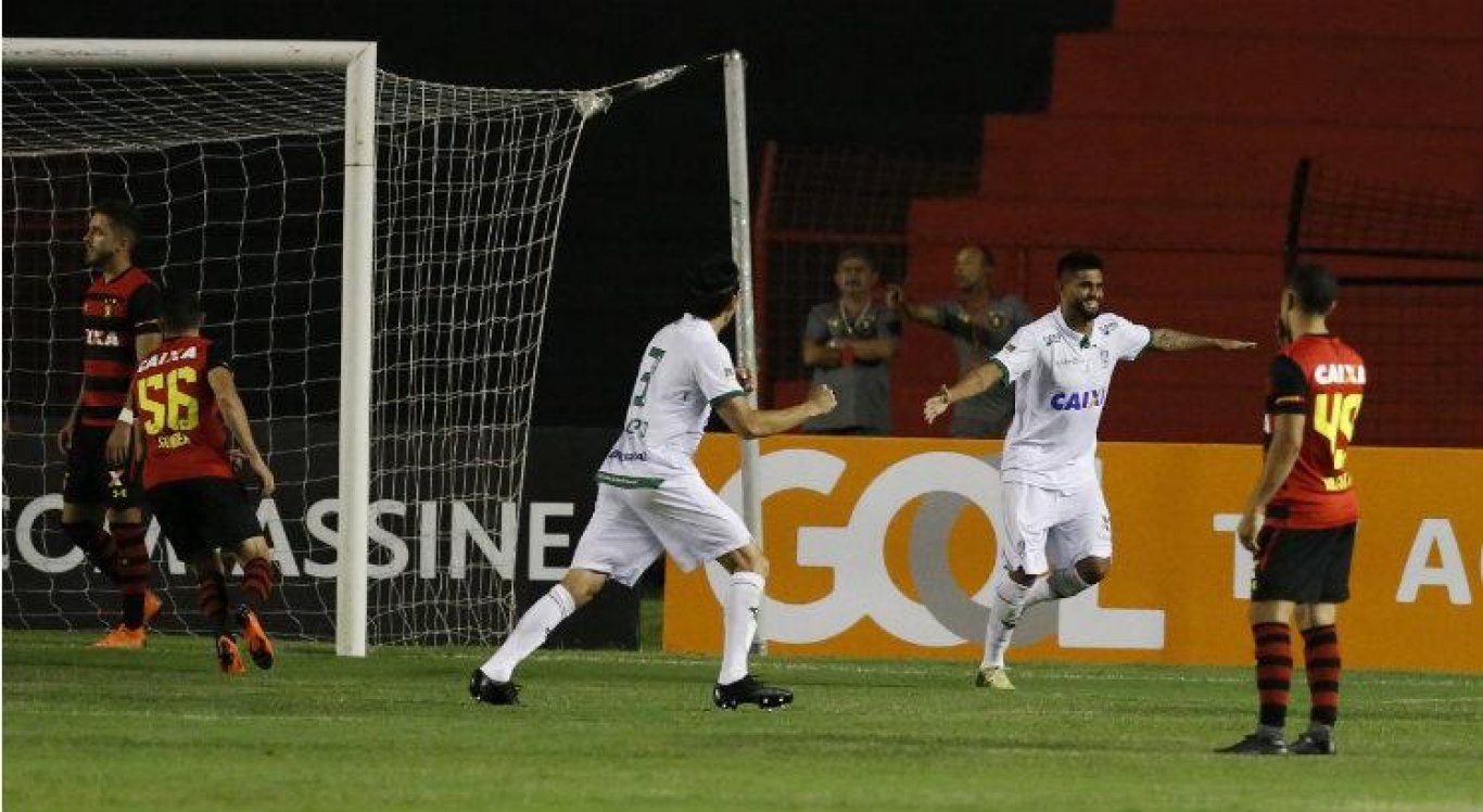 Luan, atualmente no Sport, marcou um dos gols do América-MG no Campeonato Brasileiro do ano passado.