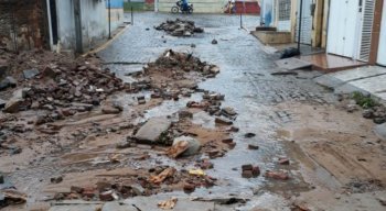 Cerca de 35 milímetros de chuvas atingiram a cidade
