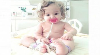 Ana Lis foi diagnosticada com alergia alimentar múltipla e precisa de ajuda para custear o tratamento