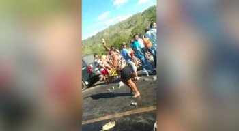 Um vídeo foi divulgado mostrando a ação, que aconteceu na sexta-feira (31)