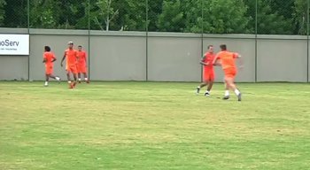 Equipes treinaram durante toda a semana