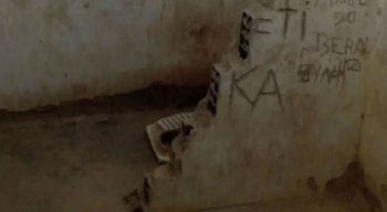 Vistoria constatou o cenário de abandono