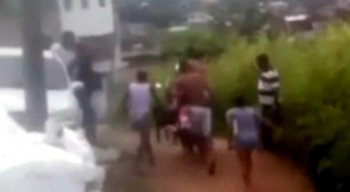 O estado de saúde da vítima não foi divulgado