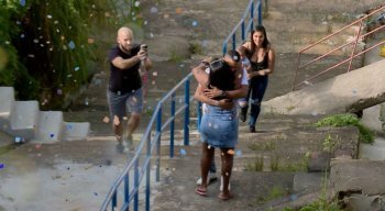 Mãe e filho se reencontraram