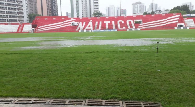 A partida entre Náutico e Botafogo-PB foi adiado pela segunda vez em dois dias.