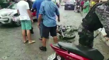 A adolescente foi atingida na cabeça