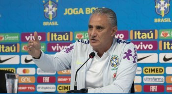 O técnico brasileiro Tite falou após a goleada do Brasil na seleção peruana