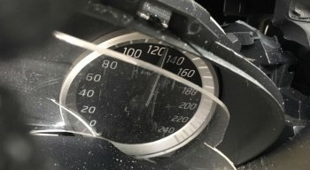 Velocímetro marcava mais de 120 Km/h no momento do acidente