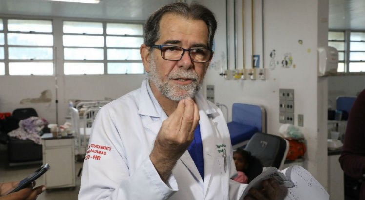 Médico Marcos Barretto, Chefe do Centro de Tratamento de Queimados do Hospital da Restauração