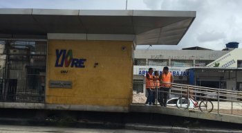 Estação precisou ser interditada