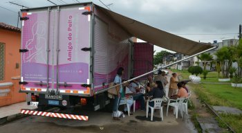 Caminhão de mamografia