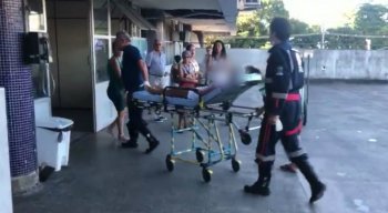 A explosão aconteceu na cozinha de uma casa na Rua Edmundo Gonçalves
