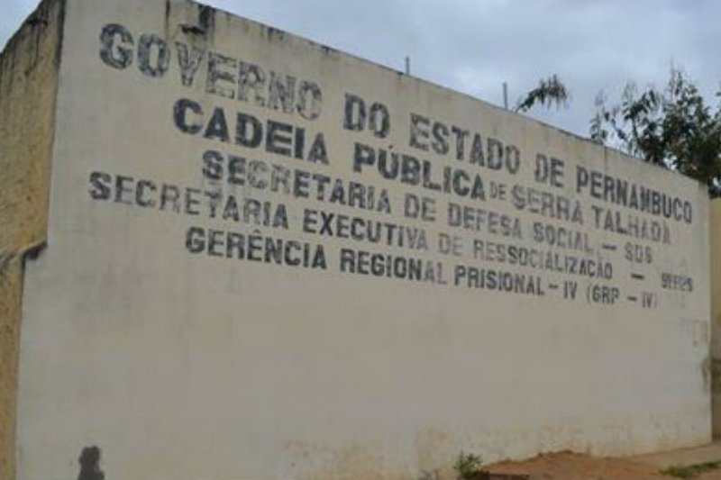 Cadeia P&uacute;blica de Serra Talhada, no Sert&atilde;o