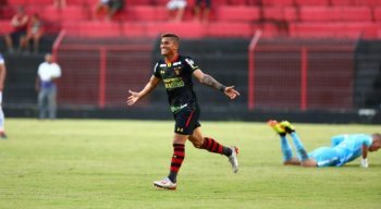 Yan marcou um dos gols da vitória do Sport diante do CSA em amistoso na Ilha do Retiro.