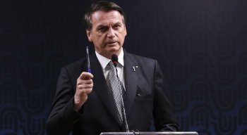 Presidente Jair Bolsonaro participou de culto na Câmara dos Deputados