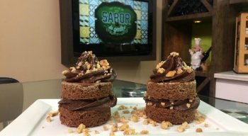 Bolo de Chocolate Crocante