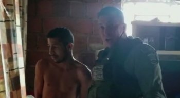 O homem foi preso pela Polícia Militar