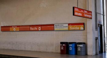 As estações da linha Centro estão fechadas