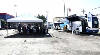 Mutirão acontece na Praça Nossa Senhora do Rosário, no centro da cidade