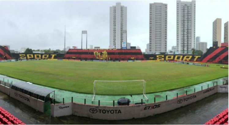 Partida entre Sport e Brasil de Pelotas-RS corre o risco de ser adiada.