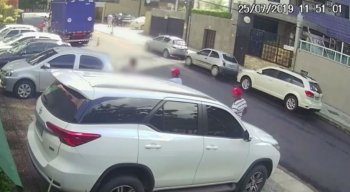 Câmera registrou a aborgagem