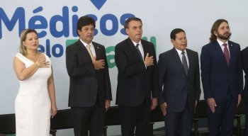 Lançamento do programa Médicos pelo Brasil, no Palácio do Planalto, ocorreu nesta quinta-feira (1º)
