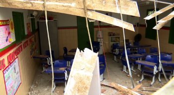 Na sala havia, em média, 10 crianças do 3º e 4º ano do ensino fundamental