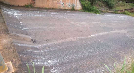 Barragem de Tabocas verteu após as chuvas