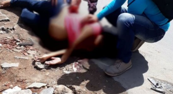 Vendedora foi socorrida para o Hospital Regional do Agreste