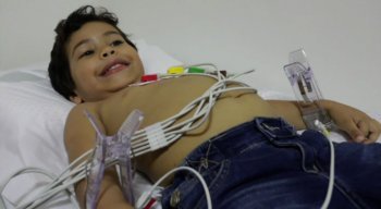 Daniel, de 5 anos, recebia assistência na rede particular. Agora, na Casa do Coração, ele poderá continuar realizando o tratamento de forma gratuita