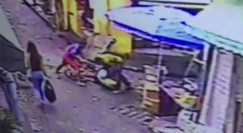 Houve luta corporal e o idoso foi derrubado no chão