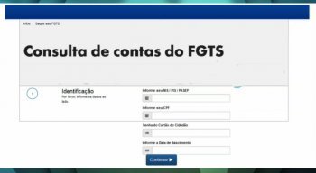 No painel do falso link existem campos para serem preenchidos com dados dos beneficiários